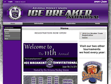 Tablet Screenshot of icebreakerevent.com